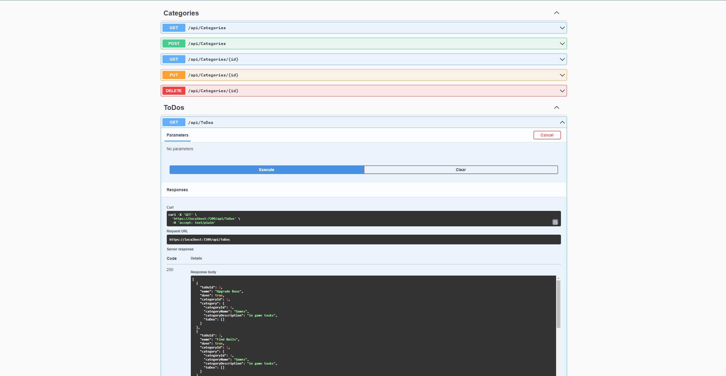 NET Core Web API